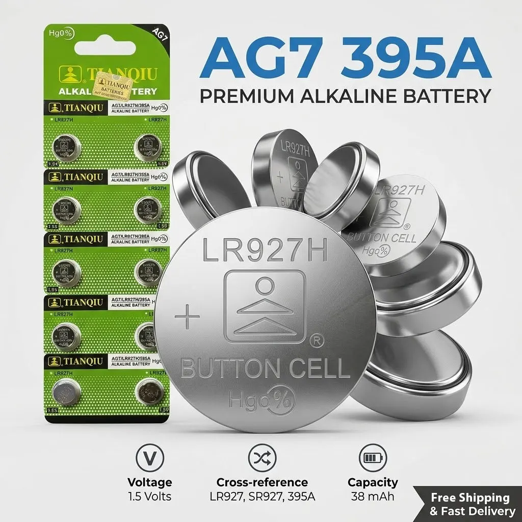 LR927 SR927SW 395 399 AG7 Button Cell Batteries 2-10pcs For Watch
LR927 SR927SW 395 399 AG7 Button Cell Batteries 2-10pcs For Watch