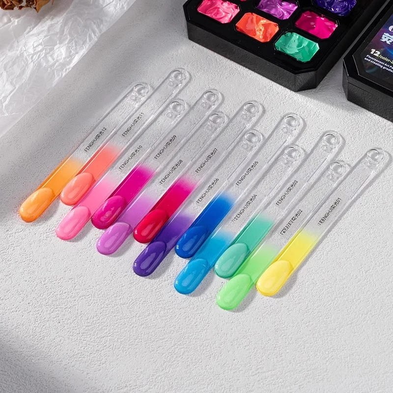 Fluorescent Patting Gel Can Be Painted Rubbbing Powder 12Colors Painting Gel High Saturation Gradient Natural Delicate Manicure
Fluorescent Patting Gel Can Be Painted Rubbbing Powder 12Colors Painting Gel High Saturation Gradient Natural Delicate Manicure