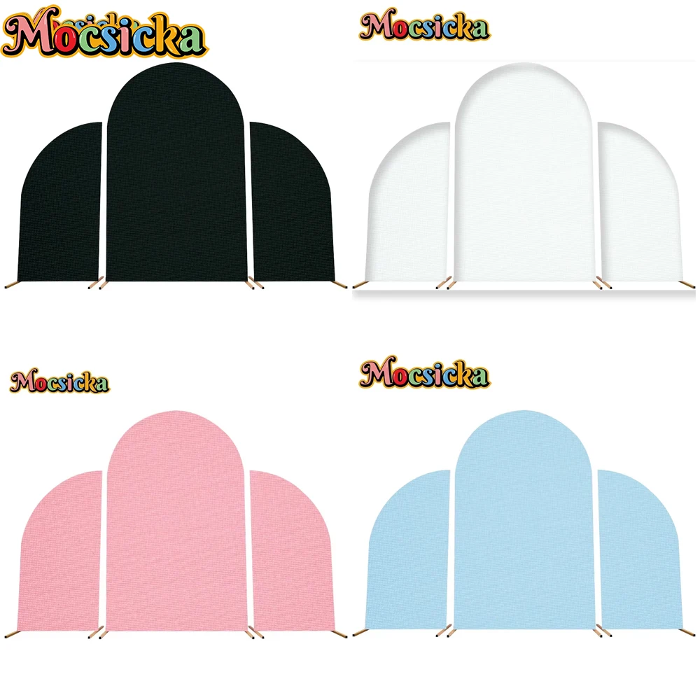Mocsicka Arch Covers Backdrop (3pcs Set) Wedding Birthday Arched Backgrounds Soft Elastic Double-Sided Fabric Party Decor Studio
Mocsicka Arch Covers Backdrop (3pcs Set) Wedding Birthday Arched Backgrounds Soft Elastic Double-Sided Fabric Party Decor Studio