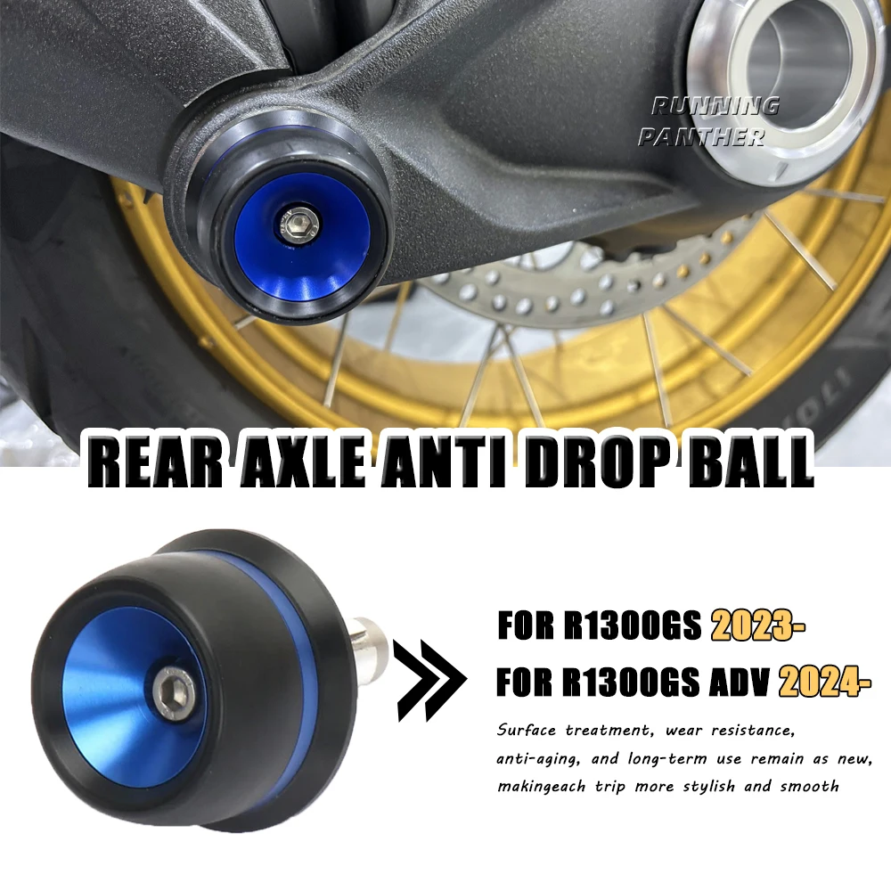 Motorcycle Accessories Rear Axle Left Side Crash Sliders Wheel Protector For BMW R 1300 GS Adventure GS 1300 R1300GS 2023-2025
Motorcycle Accessories Rear Axle Left Side Crash Sliders Wheel Protector For BMW R 1300 GS Adventure GS 1300 R1300GS 2023-2025