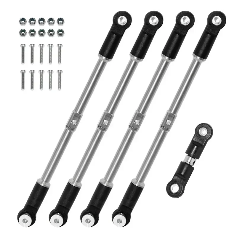 5pcs Steel Front and Rear Link Rod Tie Rod Servo Link for Arrma 1/8 Karton Outcast 1/7 BIG ROCK Upgrade Parts
5pcs Steel Front and Rear Link Rod Tie Rod Servo Link for Arrma 1/8 Karton Outcast 1/7 BIG ROCK Upgrade Parts
