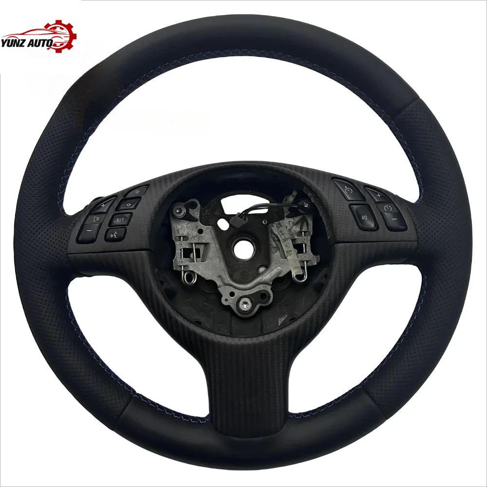 Nappa Perforated Leather Carbon Fiber Steering Wheel for Bmw E46
Nappa Perforated Leather Carbon Fiber Steering Wheel for Bmw E46