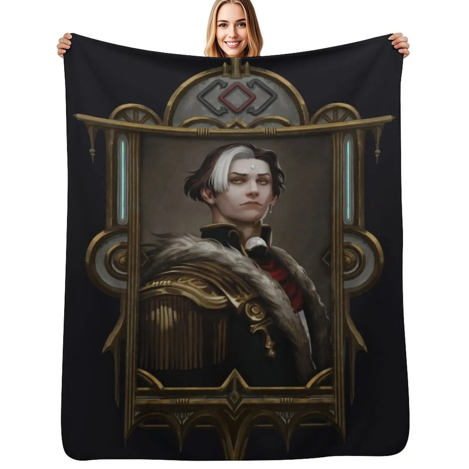 Solus zos Galvus framed portrait Throw Blanket Vintage Personalized Gift Decorative Beds Blankets
Solus zos Galvus framed portrait Throw Blanket Vintage Personalized Gift Decorative Beds Blankets