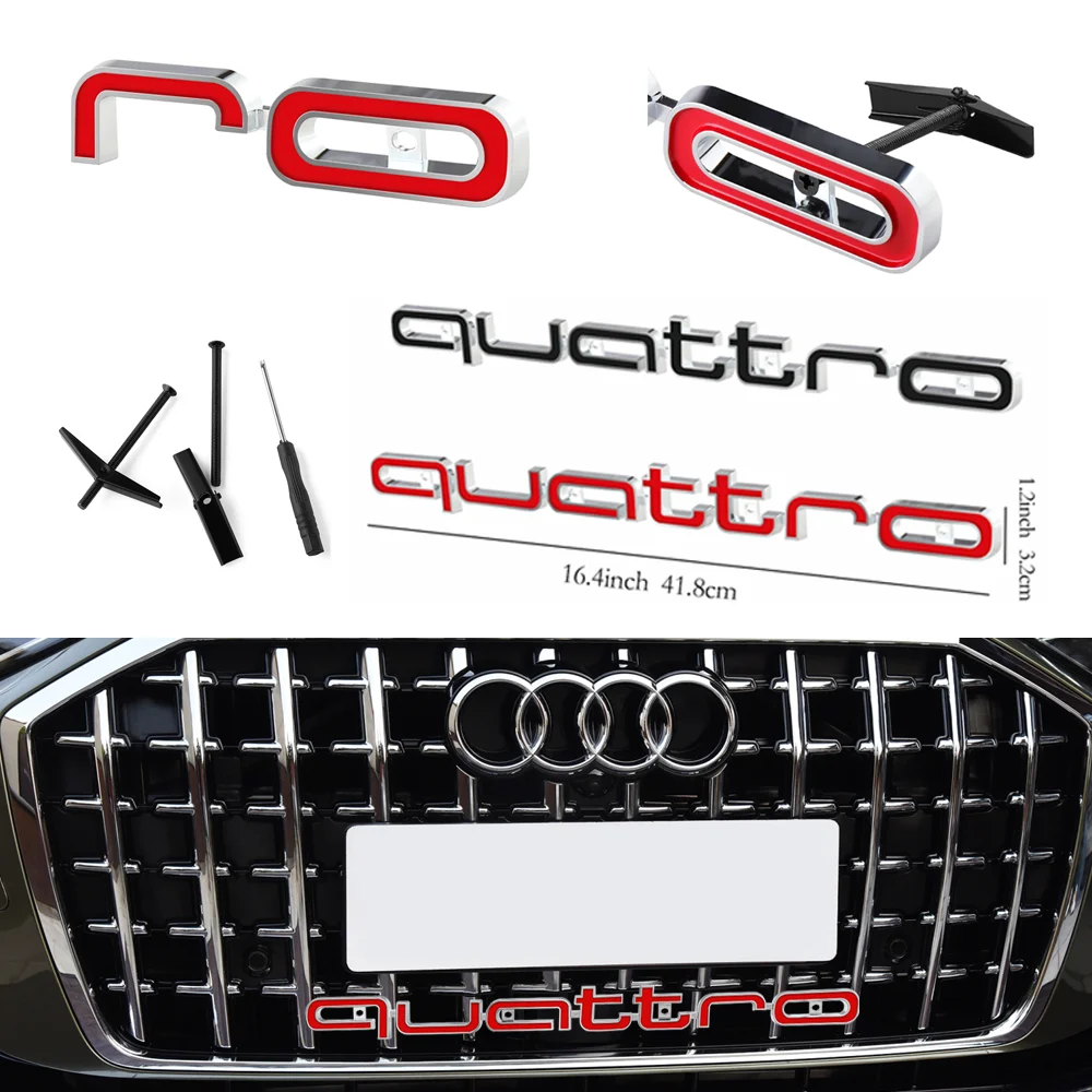 3D ABS Badge Car Front Grille Emblem Badge Sticker For Audi A3 A4 A6 B8 RS6 Sline A2 B6 C6 S3 S6 A1 Q6 8P Q3 A7 A8 Q5 C5 C7 Q1
3D ABS Badge Car Front Grille Emblem Badge Sticker For Audi A3 A4 A6 B8 RS6 Sline A2 B6 C6 S3 S6 A1 Q6 8P Q3 A7 A8 Q5 C5 C7 Q1