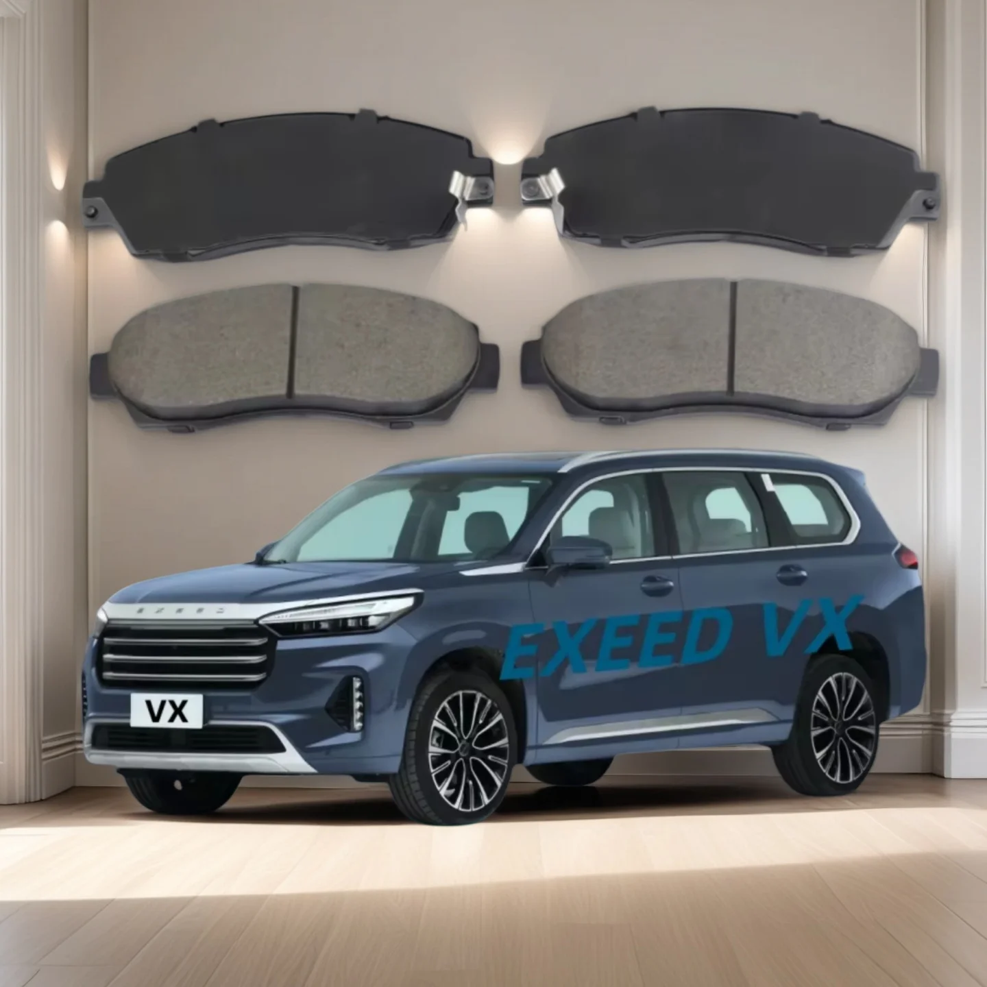For Exeed Vx Front Brake Pads/Auto Parts K-04005
For Exeed Vx Front Brake Pads/Auto Parts K-04005