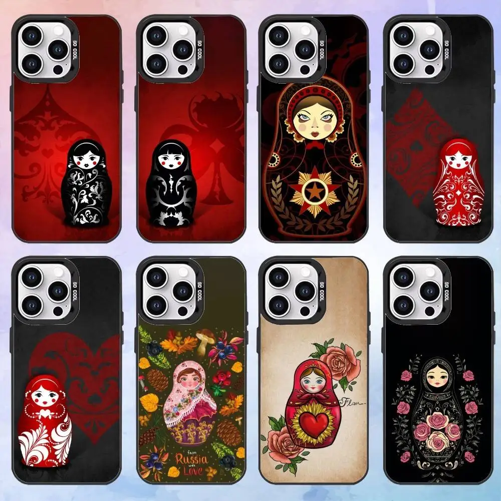 Russian Dolls Matryoshka Phone Case For iPhone17,16,15,14,13,12,11 Plus,Pro Max Black Candy Matte Shockproof Cover
Russian Dolls Matryoshka Phone Case For iPhone17,16,15,14,13,12,11 Plus,Pro Max Black Candy Matte Shockproof Cover