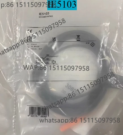 Оригинальный датчик IE5103, IEC3002-APKG
Оригинальный датчик IE5103, IEC3002-APKG