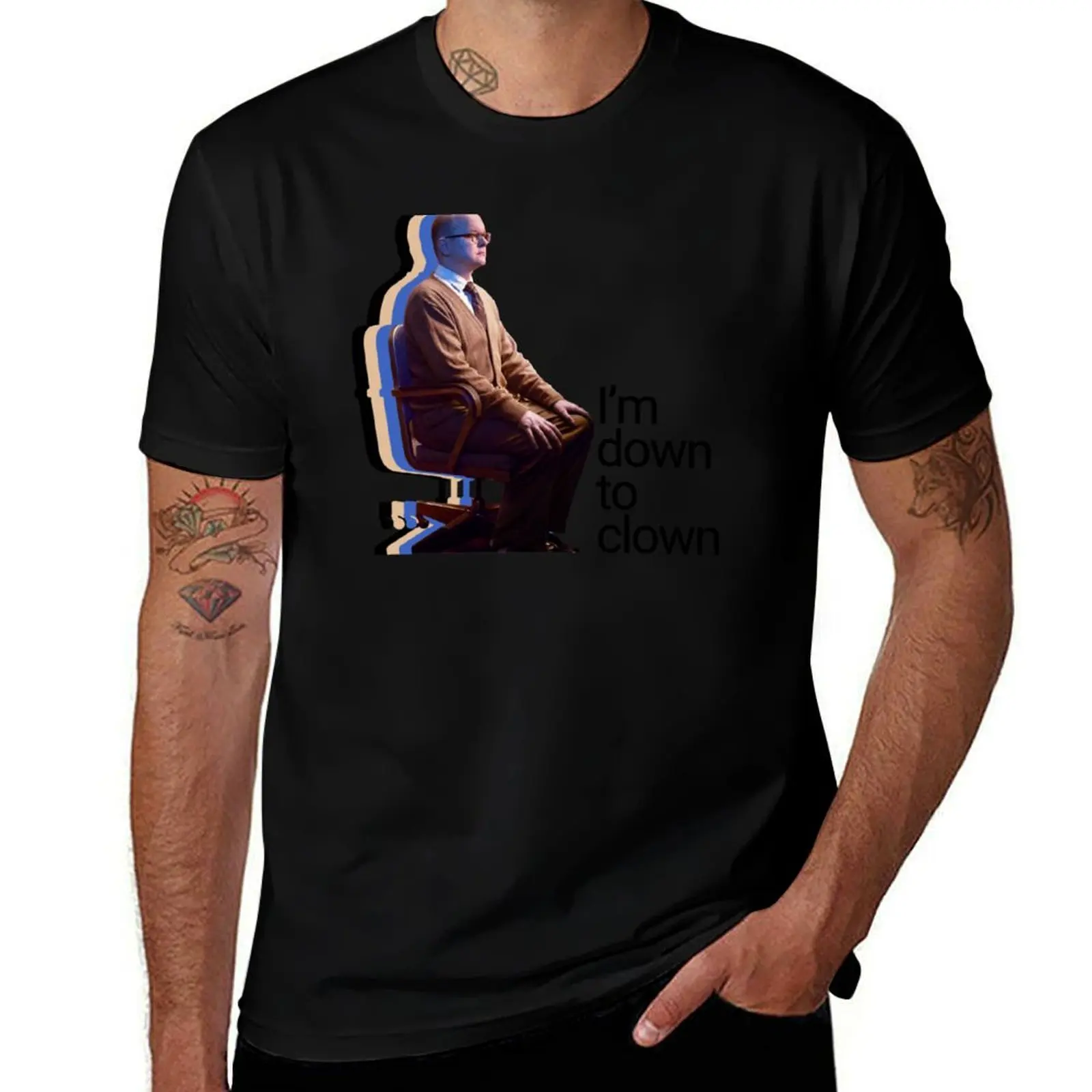 Colin Robinson is Down to Clown, Yo. T-Shirt man t shirt graphic t shirts for man cotton man t shirt cotton high quality T-Shirt
Colin Robinson is Down to Clown, Yo. T-Shirt man t shirt graphic t shirts for man cotton man t shirt cotton high quality T-Shirt