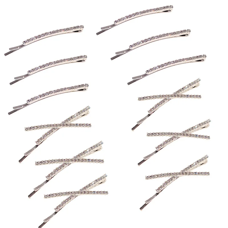 12pcs X-shaped Rhinestone Hairpins for Women Glitter Shiny Rhinestone Fringe Decorative Hair Side Clips Woman Hair Accessories
12pcs X-shaped Rhinestone Hairpins for Women Glitter Shiny Rhinestone Fringe Decorative Hair Side Clips Woman Hair Accessories