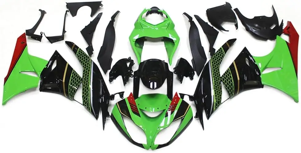 ABS Plastic Fairing Kit Fit For Kawasaki ZX6R 636 2009 2010 2011 2012 ZX-6R 09 10 11 12 Motorcycle Green Black Fairings Bodywork
ABS Plastic Fairing Kit Fit For Kawasaki ZX6R 636 2009 2010 2011 2012 ZX-6R 09 10 11 12 Motorcycle Green Black Fairings Bodywork