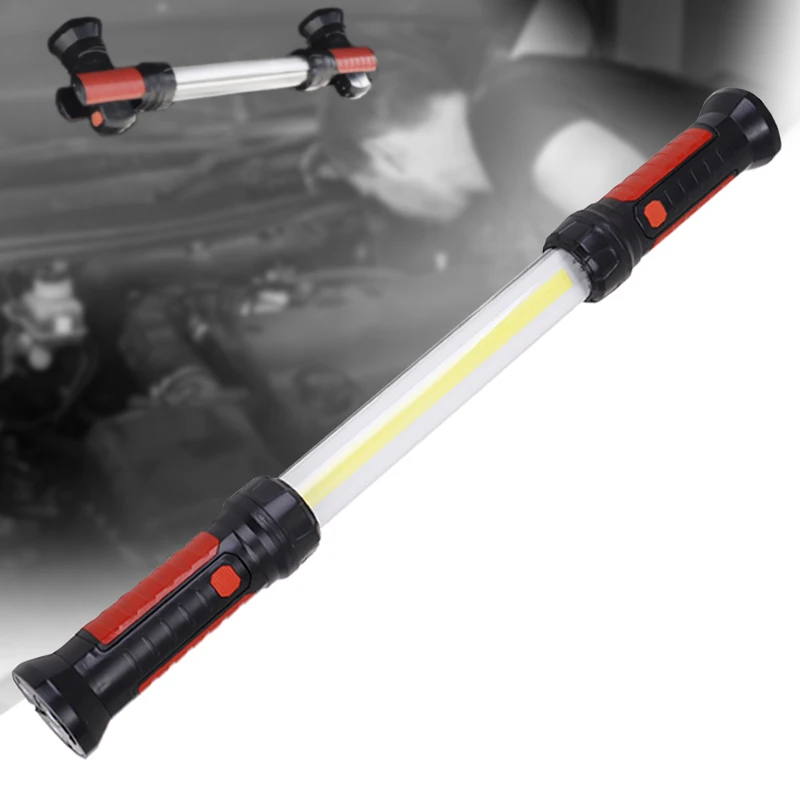 1000 Lumen Magnetic COB Underhood Work Light for Car Repairing 4400mAh USB Rechargeable Portable Cordless LED Mechanic Light
1000 Lumen Magnetic COB Underhood Work Light for Car Repairing 4400mAh USB Rechargeable Portable Cordless LED Mechanic Light