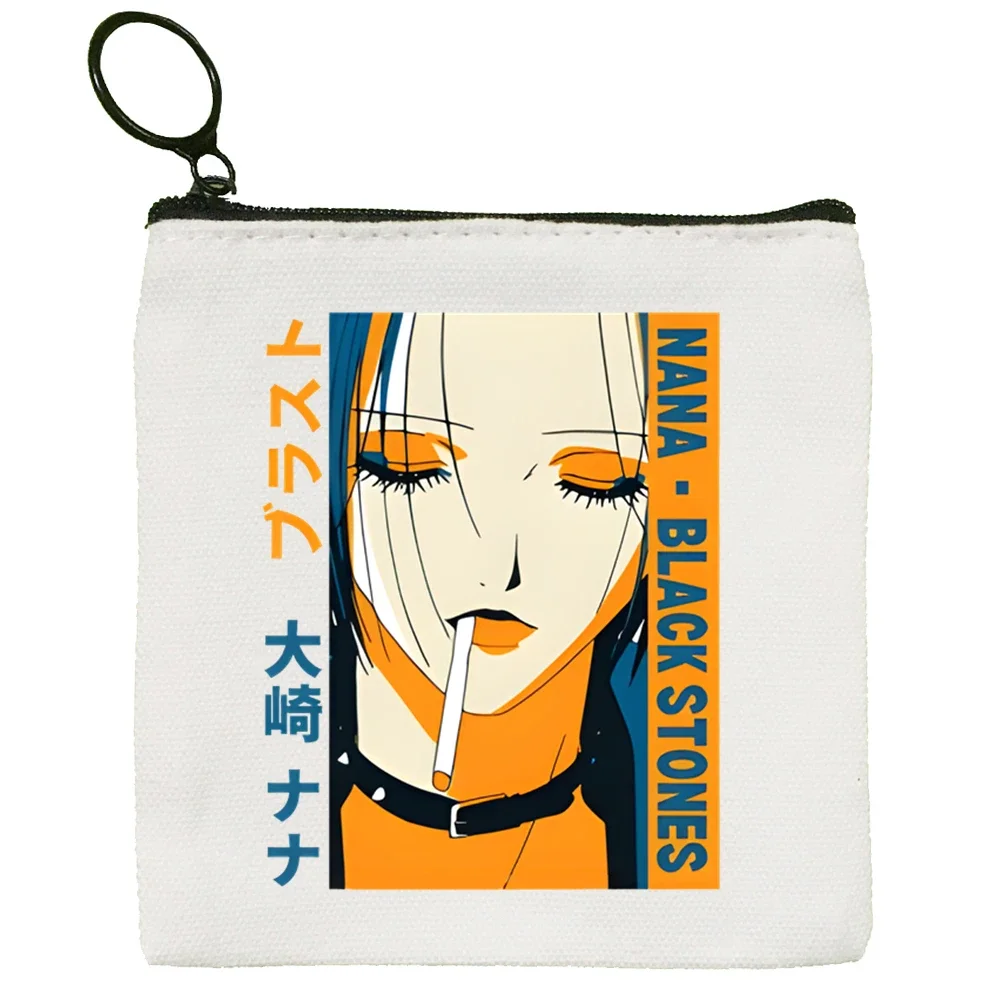 Сумка-кошелек для монет из ткани с принтом аниме, на молнии
Сумка-кошелек для монет из ткани с принтом аниме, на молнии