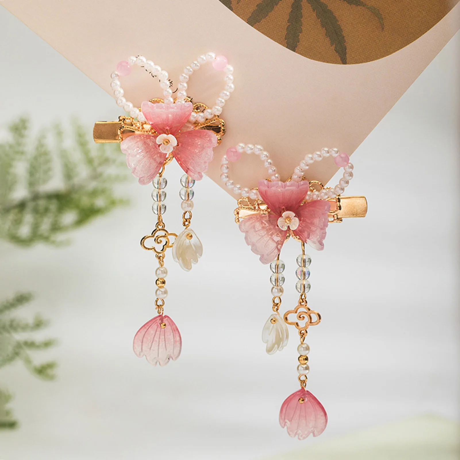 2pcs Chinese Hanfu Hair Clips Hairpins Flower Girls Pink Barretes Crystal Tassel Children Hair Accessories Jewelry Headwear
2pcs Chinese Hanfu Hair Clips Hairpins Flower Girls Pink Barretes Crystal Tassel Children Hair Accessories Jewelry Headwear