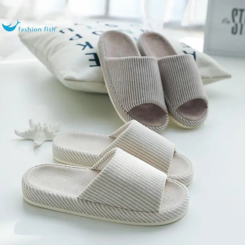 Japanese Style Cotton Linen Slippers Unisex Indoor Home Use Wood Floor Anti-Slip Silent Spring Autumn Season Casual Slippers
Japanese Style Cotton Linen Slippers Unisex Indoor Home Use Wood Floor Anti-Slip Silent Spring Autumn Season Casual Slippers