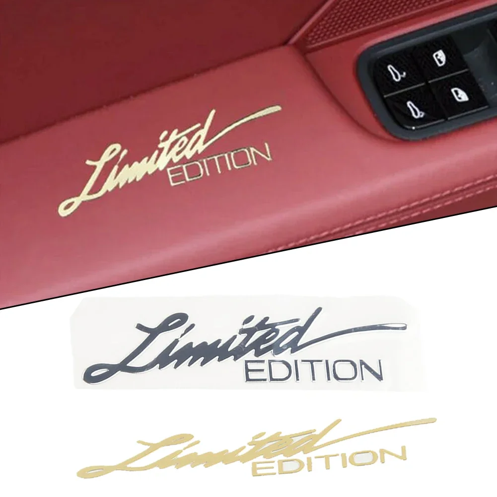 2Pcs Car Stickers Limited Edition Logo Emblem Badge Metal Sticker Decals Silver Car Body Decoration Gold Car Accessories 1.8x7.5
2Pcs Car Stickers Limited Edition Logo Emblem Badge Metal Sticker Decals Silver Car Body Decoration Gold Car Accessories 1.8x7.5
