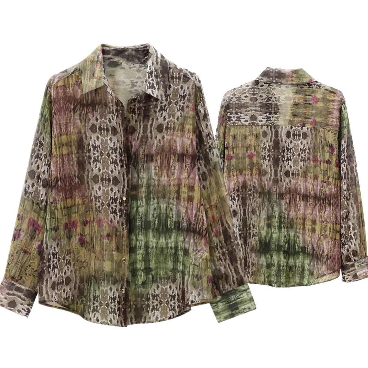 Maxdutti French Fashion Printed Shirt Long Sleeved Chiffon Shirt Casual Blouse Women Elegant Ladies Tops
Maxdutti French Fashion Printed Shirt Long Sleeved Chiffon Shirt Casual Blouse Women Elegant Ladies Tops