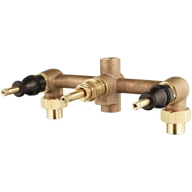 AB66-Multi Handle Bathtub And Shower Coarse Inlet Valve,3-Hole, 1/2 Inch Pipe Inlet Valve
AB66-Multi Handle Bathtub And Shower Coarse Inlet Valve,3-Hole, 1/2 Inch Pipe Inlet Valve