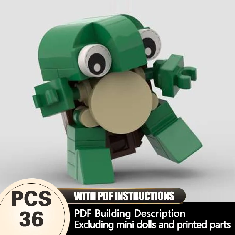 Creators Animal Series Model MOC Building Bricks Terrestrial Reptile Modular Technology Gifts Holiday Assemble Children Toy Suit
Creators Animal Series Model MOC Building Bricks Terrestrial Reptile Modular Technology Gifts Holiday Assemble Children Toy Suit