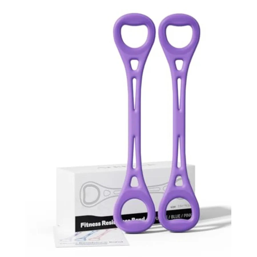 Resistance Bands for Women, 2PCS Thickened TPE Arm Resistance Bands, Figure 8 Fitness Resistance Band Stretch Fitness Band for
Resistance Bands for Women, 2PCS Thickened TPE Arm Resistance Bands, Figure 8 Fitness Resistance Band Stretch Fitness Band for