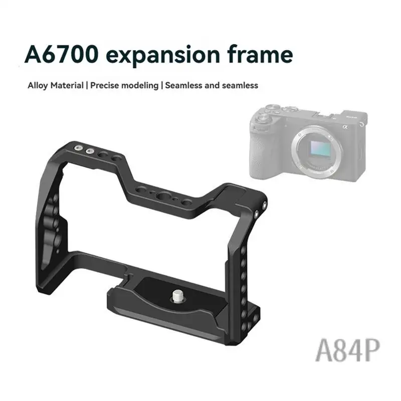 Full Camera Cage Rig Protective Frame Case For A6700 DSLR Camera Expansion Stabilizer Video Film Movie Making Bracket
Full Camera Cage Rig Protective Frame Case For A6700 DSLR Camera Expansion Stabilizer Video Film Movie Making Bracket