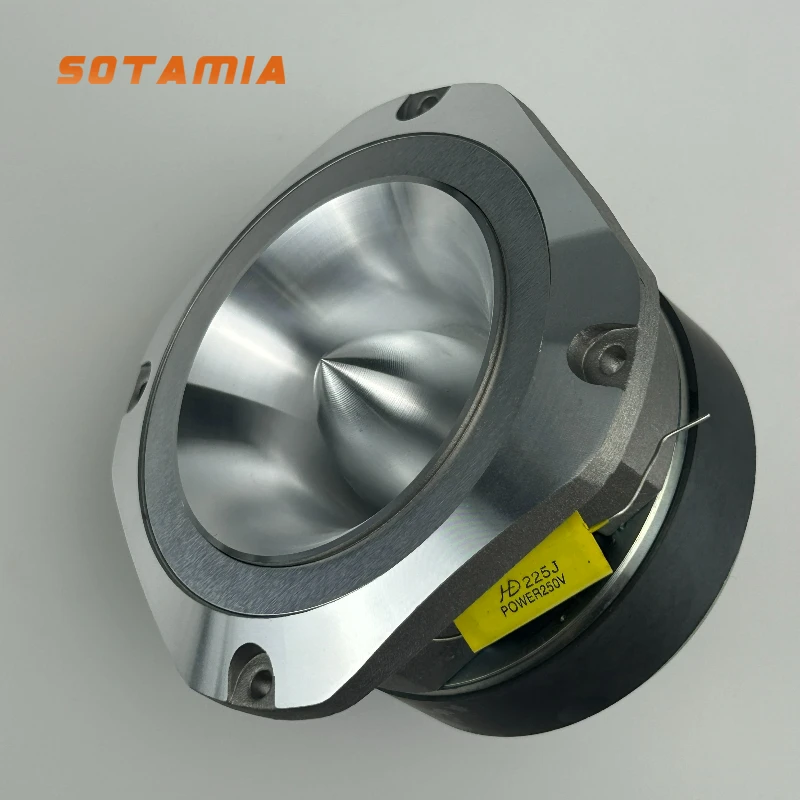 SOTAMIA 1Pcs 4 Inch Tweeter 4-8 Ohm 60W Bullet Aluminum Horn High Sensitivity Competition-level HIFI Independent Treble Unit
SOTAMIA 1Pcs 4 Inch Tweeter 4-8 Ohm 60W Bullet Aluminum Horn High Sensitivity Competition-level HIFI Independent Treble Unit