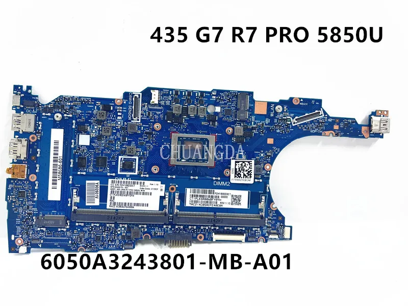 Материнская плата для ноутбука 6050A3243801 M46279-601 для HP 435 G8 R7 5850U Ryzen5 5600U, полностью протестирована и работает идеально
Материнская плата для ноутбука 6050A3243801 M46279-601 для HP 435 G8 R7 5850U Ryzen5 5600U, полностью протестирована и работает идеально