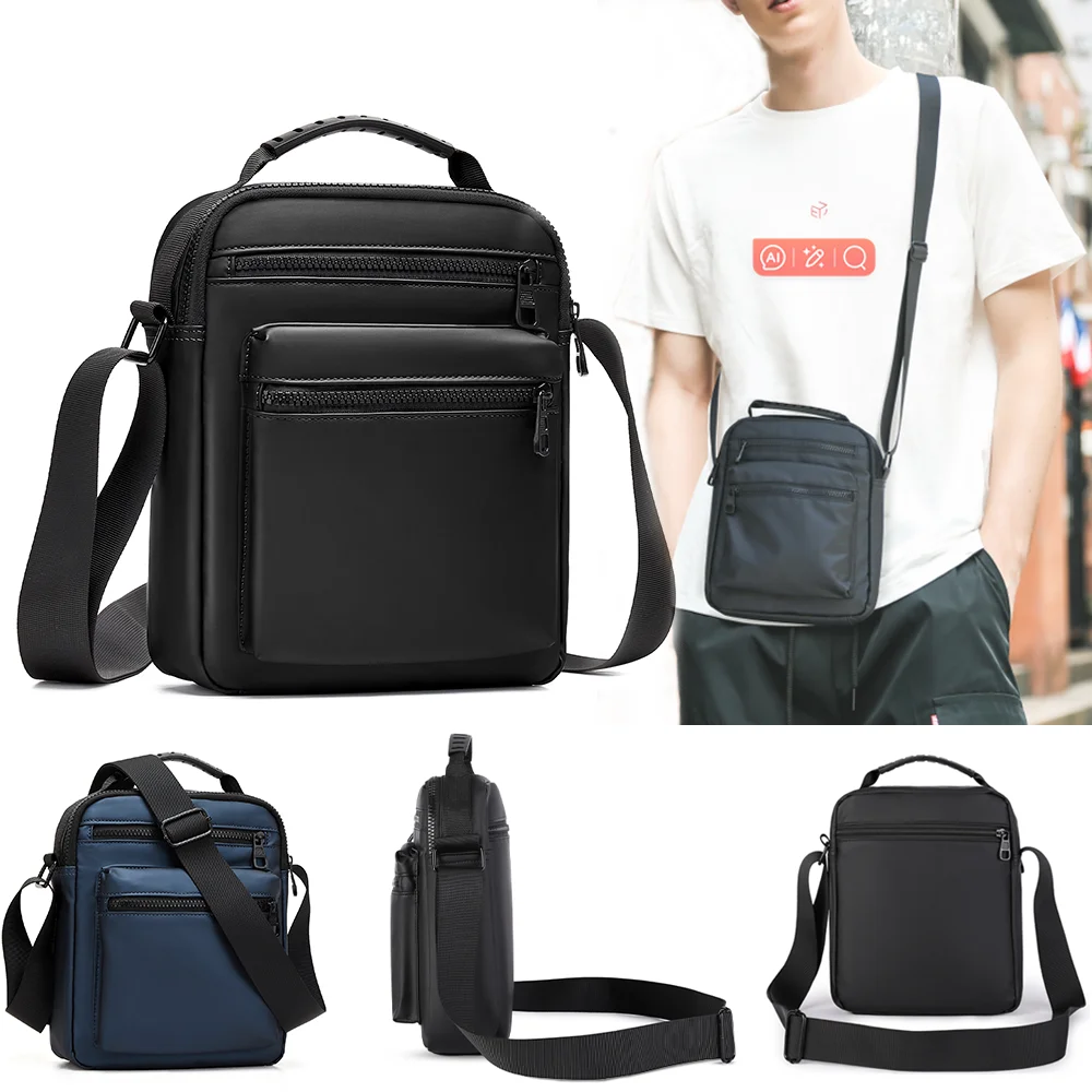 Сумка через плечо с защитой от кражи, мужская сумка-тоут, водонепроницаемая сумка-мессенджер на одно плечо, деловая сумка, кошелек, мини-черная женская сумка
Сумка через плечо с защитой от кражи, мужская сумка-тоут, водонепроницаемая сумка-мессенджер на одно плечо, деловая сумка, кошелек, мини-черная женская сумка