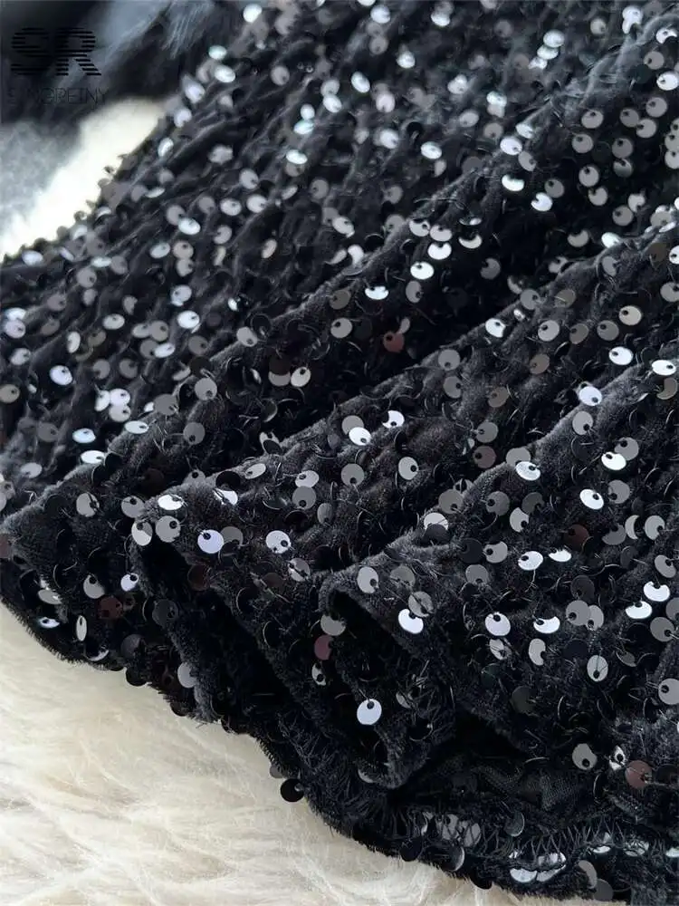 BabYoung Winter Senior Party Sets Fur Thick Coat+Strap Sequins Sleeveless Women Elegant Dress Suits
BabYoung Winter Senior Party Sets Fur Thick Coat+Strap Sequins Sleeveless Women Elegant Dress Suits