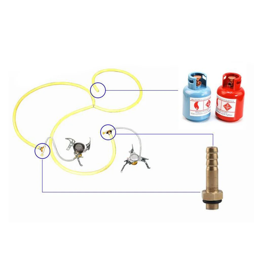 Golden 10mm Gas Stove Adapter Durable Lightweight for Outdoor Camping Picnic Multi Functional Portable Use Gas Stove Adapter
Golden 10mm Gas Stove Adapter Durable Lightweight for Outdoor Camping Picnic Multi Functional Portable Use Gas Stove Adapter