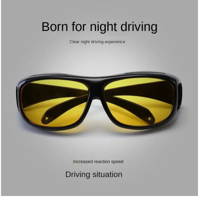 Night Driving Vision Eyeglass Polarized Fashion Sunglasses Anti-glare Yellow Lens Driving Multifunction Night Vision Eyeglass
Night Driving Vision Eyeglass Polarized Fashion Sunglasses Anti-glare Yellow Lens Driving Multifunction Night Vision Eyeglass
