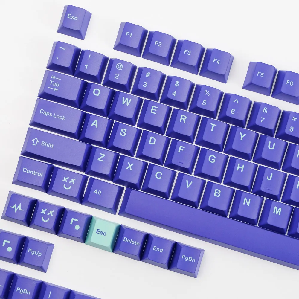 GMK Clone Keycap Pulse Mitolet 142 Keys Cherry Profile DYE Sublimation ISO Enter ANSI Layout For Wooting 60 Mechanical Keyoard
GMK Clone Keycap Pulse Mitolet 142 Keys Cherry Profile DYE Sublimation ISO Enter ANSI Layout For Wooting 60 Mechanical Keyoard