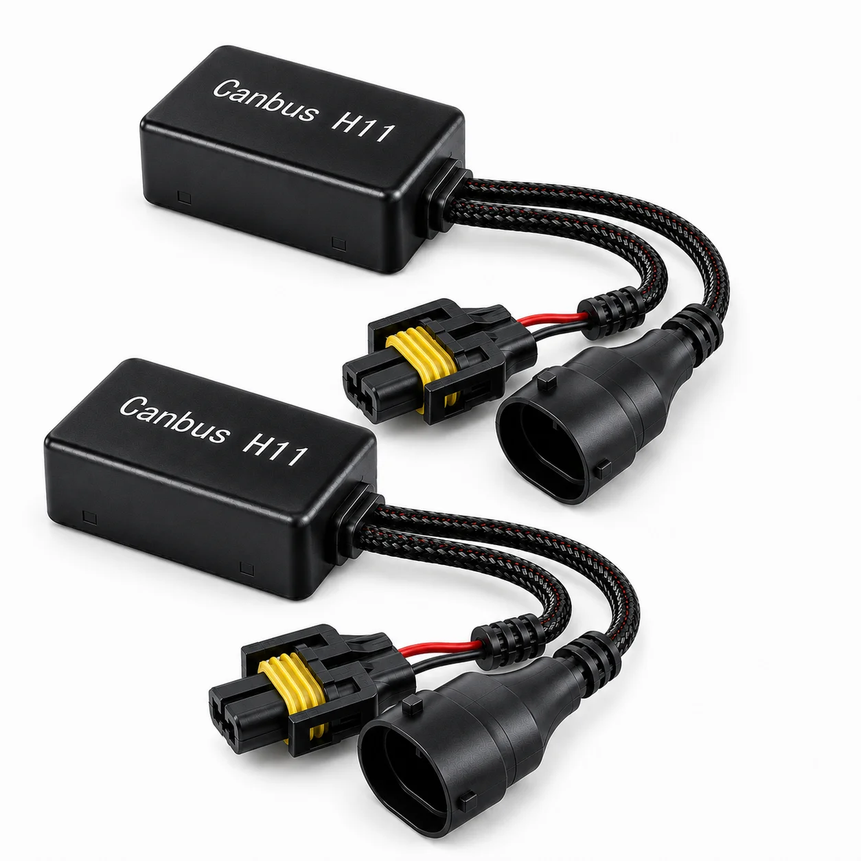 H7 LED Headlight Canbus Decoder Error Free Capacitors Resistors for LED Lights, Anti Flicker Harness Adapter for Cars Trucks
H7 LED Headlight Canbus Decoder Error Free Capacitors Resistors for LED Lights, Anti Flicker Harness Adapter for Cars Trucks
