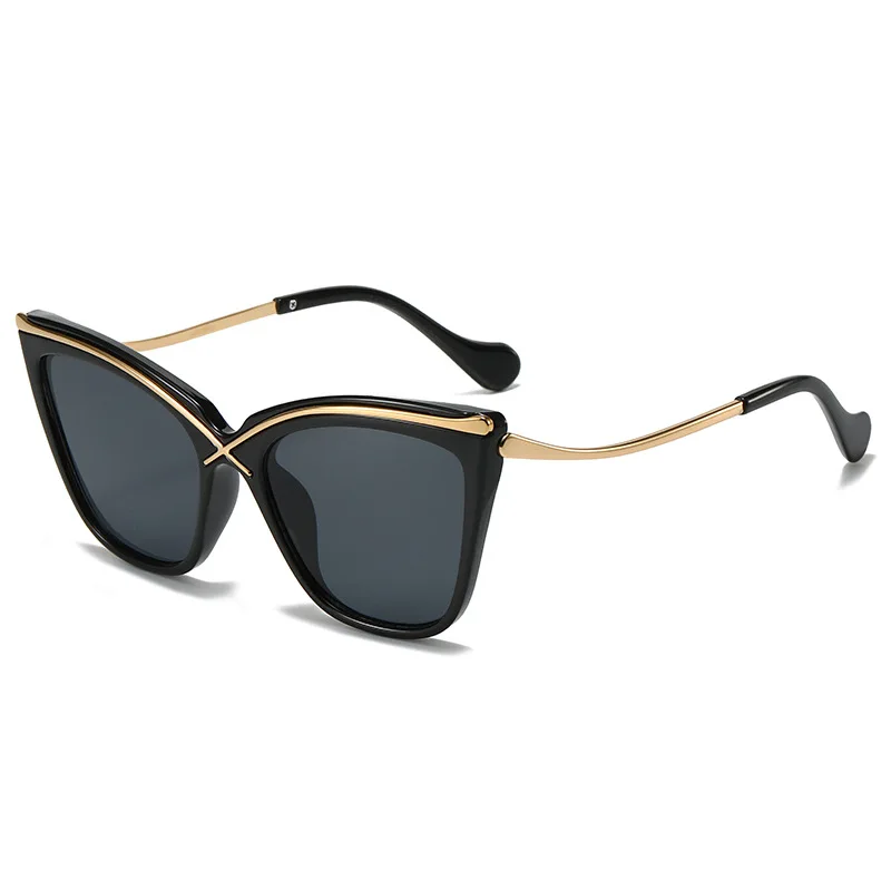 New Fashion Big Lens Cat Eye Sunglasses Women Metal Frame Luxury Designer Lentes De Sol Mujer Men Glasses for Ladies Sunglass
New Fashion Big Lens Cat Eye Sunglasses Women Metal Frame Luxury Designer Lentes De Sol Mujer Men Glasses for Ladies Sunglass