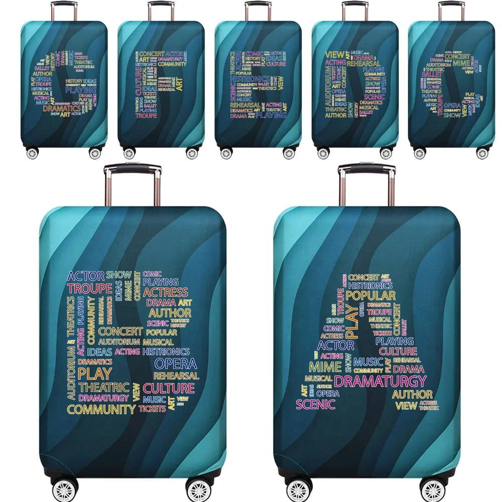 Travel Luggage Cover Elastic Text Letter Series Baggage Cover Suitable for 18-32inch Suitcase Case DustCover Travel Accessorie
Travel Luggage Cover Elastic Text Letter Series Baggage Cover Suitable for 18-32inch Suitcase Case DustCover Travel Accessorie