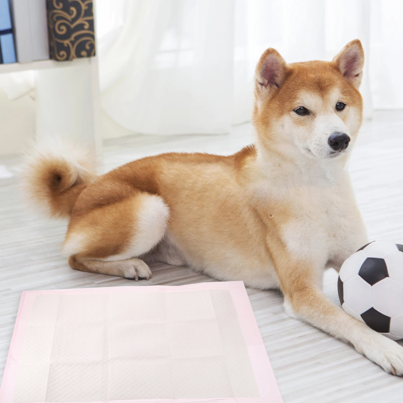 50pcs Pet Training Mat Disposable Puppy Pads Dog Pee Cat Whelping Pad 45x60 Pink Absorbent Leak Proof Home Use
50pcs Pet Training Mat Disposable Puppy Pads Dog Pee Cat Whelping Pad 45x60 Pink Absorbent Leak Proof Home Use