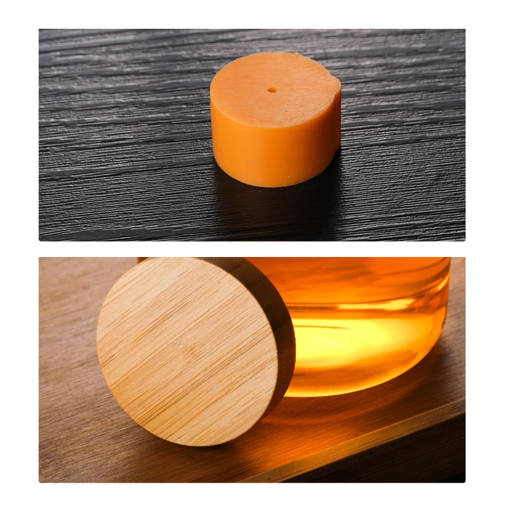 Heat-Resistant Borosilicate Glass Oil Dispenser Wooden Lid Specially Designed Drip-Free Spout Useful Kitchen Accessory Gift
Heat-Resistant Borosilicate Glass Oil Dispenser Wooden Lid Specially Designed Drip-Free Spout Useful Kitchen Accessory Gift