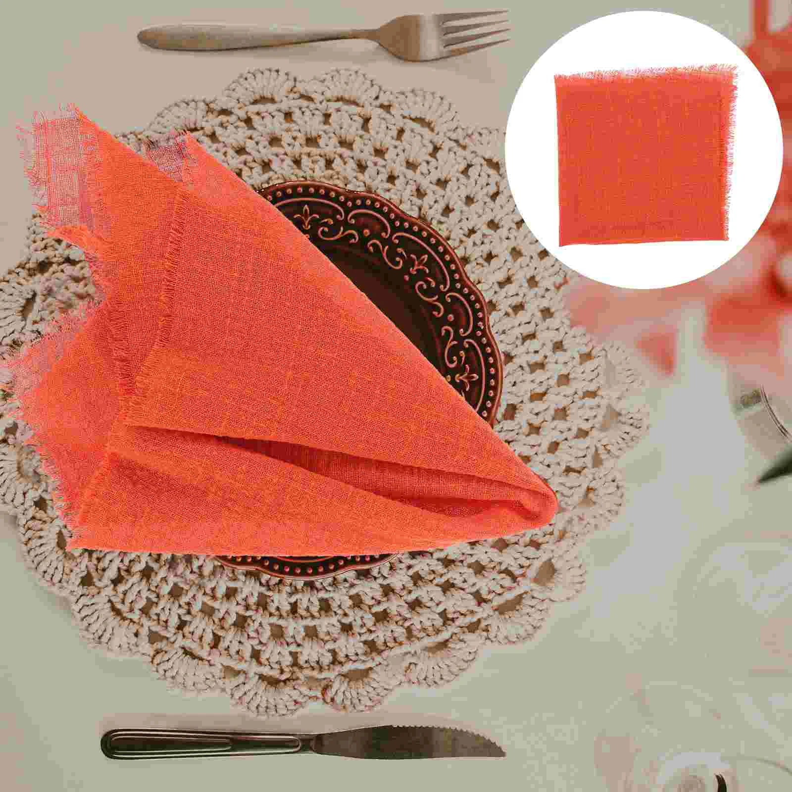 12 Pcs Tablecloth Napkin Wedding Washable Napkins Unique For Party Brown Kitchen Bride
12 Pcs Tablecloth Napkin Wedding Washable Napkins Unique For Party Brown Kitchen Bride