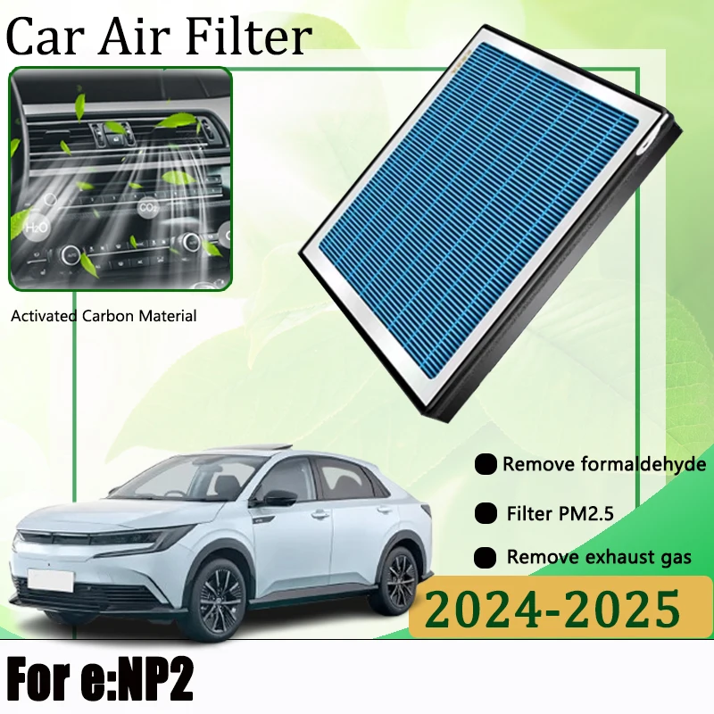 Car Front Grille Filters For Honda e:NP2 2024 2025 Activated Carbon Cabin Filter Air Conditioning Filter Remove Odor Accessories
Car Front Grille Filters For Honda e:NP2 2024 2025 Activated Carbon Cabin Filter Air Conditioning Filter Remove Odor Accessories