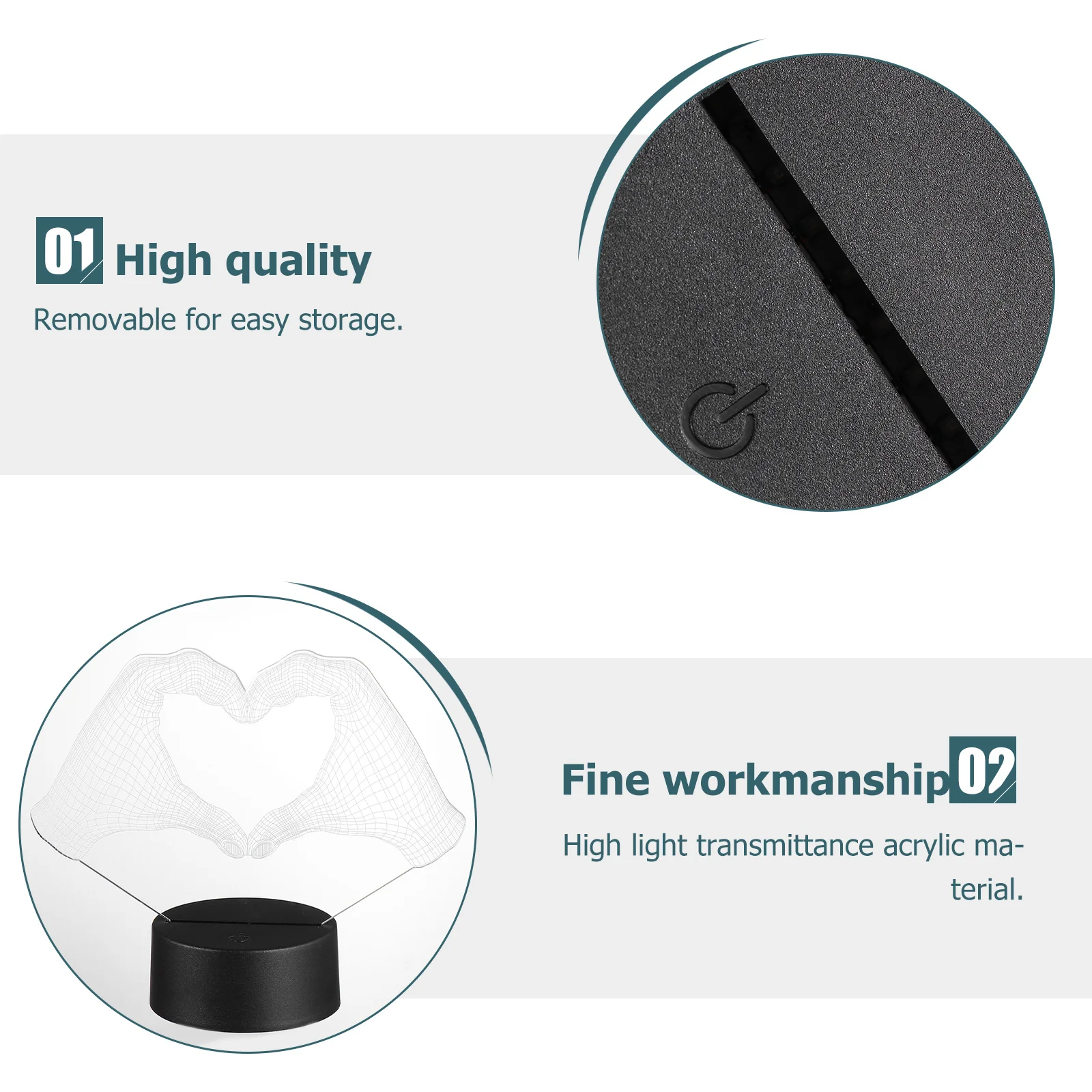 1Pcs Night Shape 3D Acrylic Bedroom Bedside Lamp Romantic Color Changing Decorative Light Bedside Lamp
1Pcs Night Shape 3D Acrylic Bedroom Bedside Lamp Romantic Color Changing Decorative Light Bedside Lamp