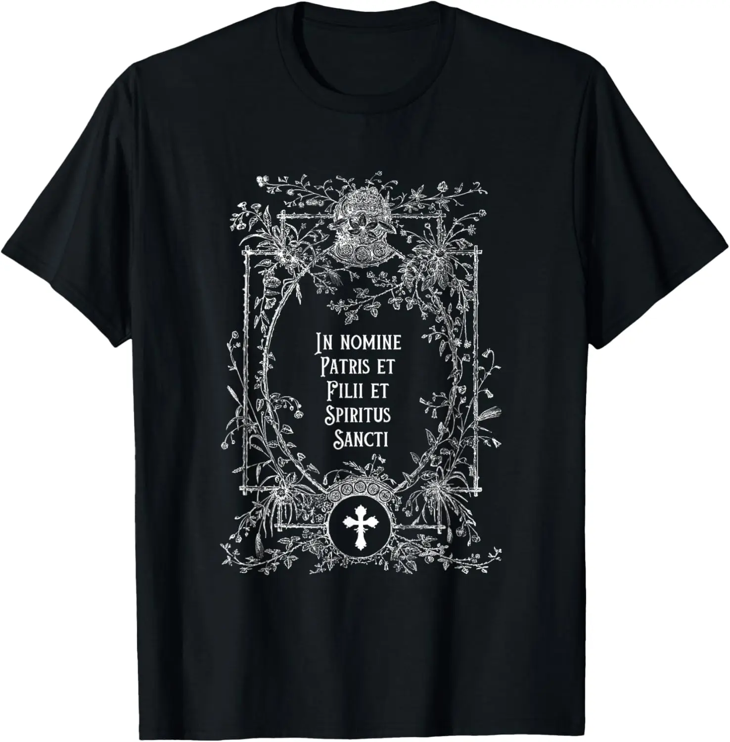 In Nomine Patris Latin Mass Sign of the Cross Graphic Tee Cotton Casual T-Shirt For Men
In Nomine Patris Latin Mass Sign of the Cross Graphic Tee Cotton Casual T-Shirt For Men
