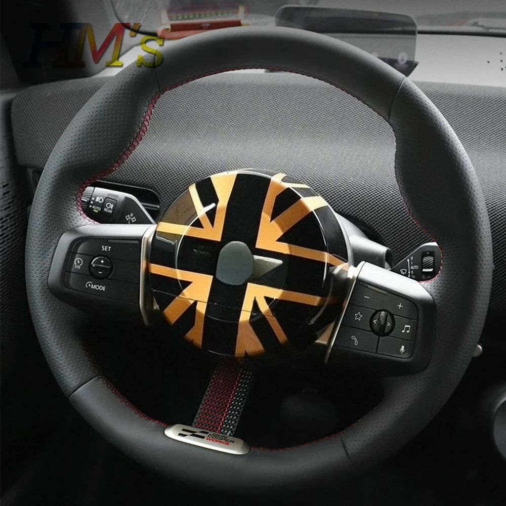 Аксессуары для салона автомобиля для Mini Cooper SE J01 J05 Electric U25 Coutryman, центральная крышка рулевого колеса, наклейка для стиля
Аксессуары для салона автомобиля для Mini Cooper SE J01 J05 Electric U25 Coutryman, центральная крышка рулевого колеса, наклейка для стиля