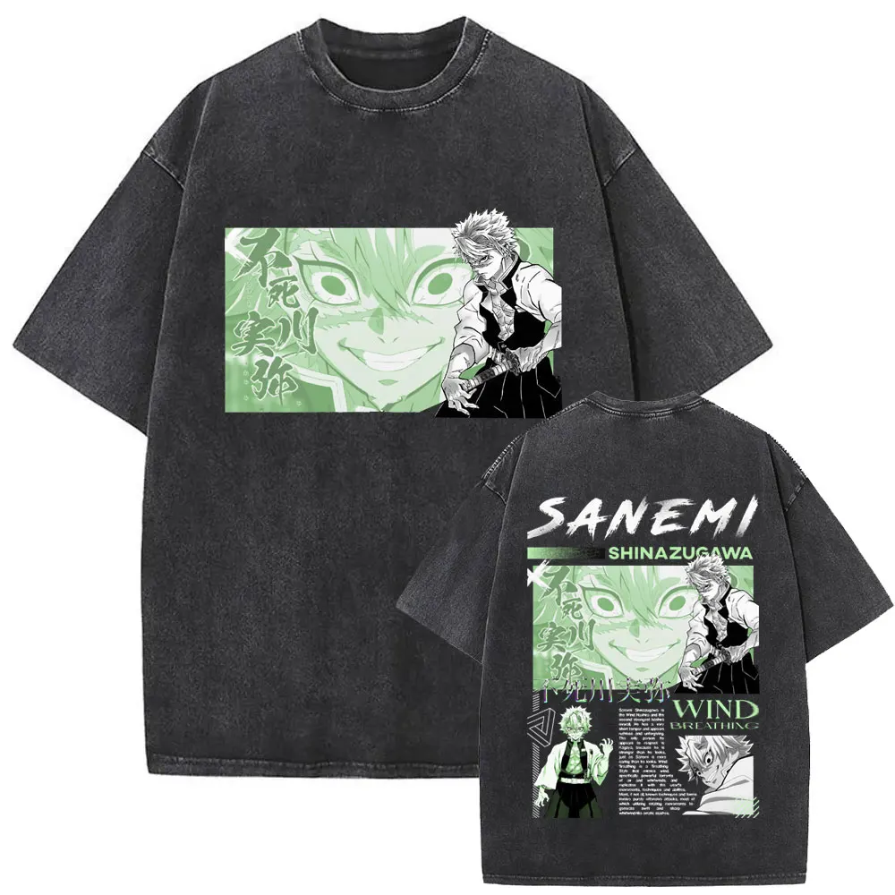 Washed Vintage Anime Demon Slayer Shinazugawa Sanemi 2025 Merch T-shirt Men Cotton Crewneck T-shirts Men's Oversized T Shirts
Washed Vintage Anime Demon Slayer Shinazugawa Sanemi 2025 Merch T-shirt Men Cotton Crewneck T-shirts Men's Oversized T Shirts