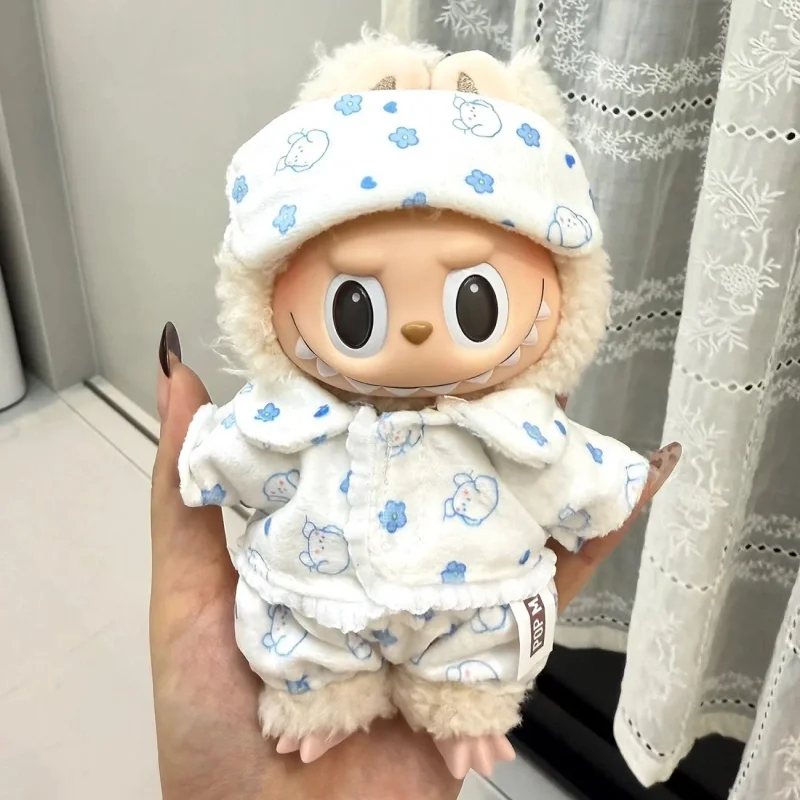 Одежда Labubu 15-17 см, мини-пижамы с маской для глаз, трехсекционные аксессуары Kawaii V1 V2 Labubu, милая кукла-идол, Ropa Labubu
Одежда Labubu 15-17 см, мини-пижамы с маской для глаз, трехсекционные аксессуары Kawaii V1 V2 Labubu, милая кукла-идол, Ropa Labubu