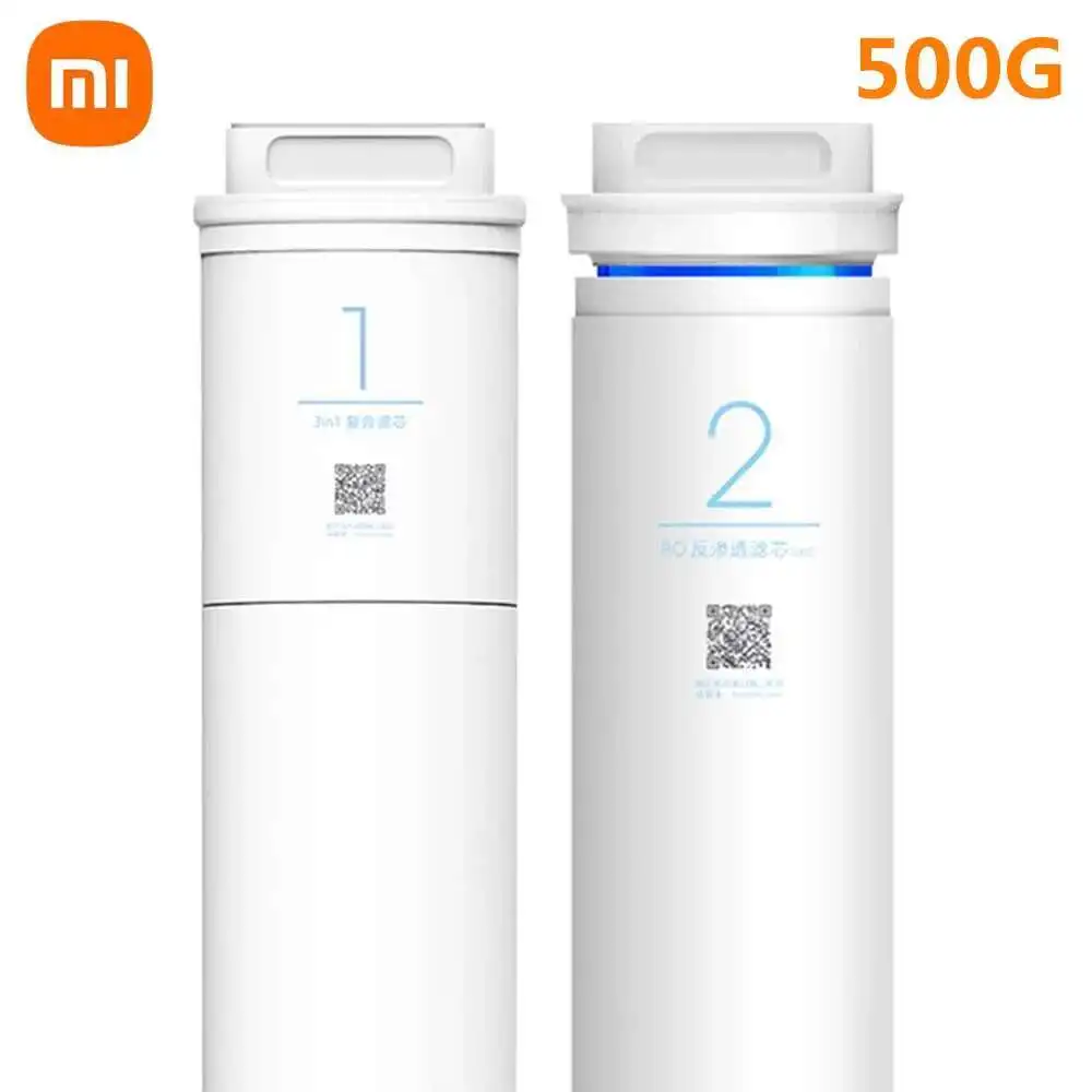 Оригинальный очиститель воды Xiaomi 500G/500G, расширенная версия 4 в 1, композитный/RO фильтрующий элемент обратного осмоса, аксессуары, 2 шт.
Оригинальный очиститель воды Xiaomi 500G/500G, расширенная версия 4 в 1, композитный/RO фильтрующий элемент обратного осмоса, аксессуары, 2 шт.