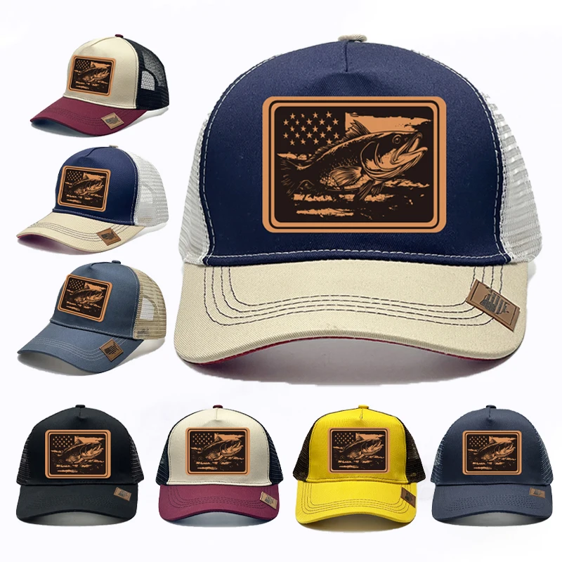 summer fish BaseballCaps Men Women Snapback Cap Customized Logo Rancher Cap Sun Hat Kpop Designer Man Trucker Hat Gorras Ho
summer fish BaseballCaps Men Women Snapback Cap Customized Logo Rancher Cap Sun Hat Kpop Designer Man Trucker Hat Gorras Ho