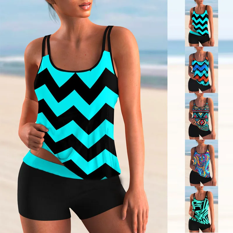 2023 New Beach Swimwear Summer Women's Fashion Tankini Swimwear Fashion Design Printed Swimwear Women's Two Piece Set Monokini
2023 New Beach Swimwear Summer Women's Fashion Tankini Swimwear Fashion Design Printed Swimwear Women's Two Piece Set Monokini