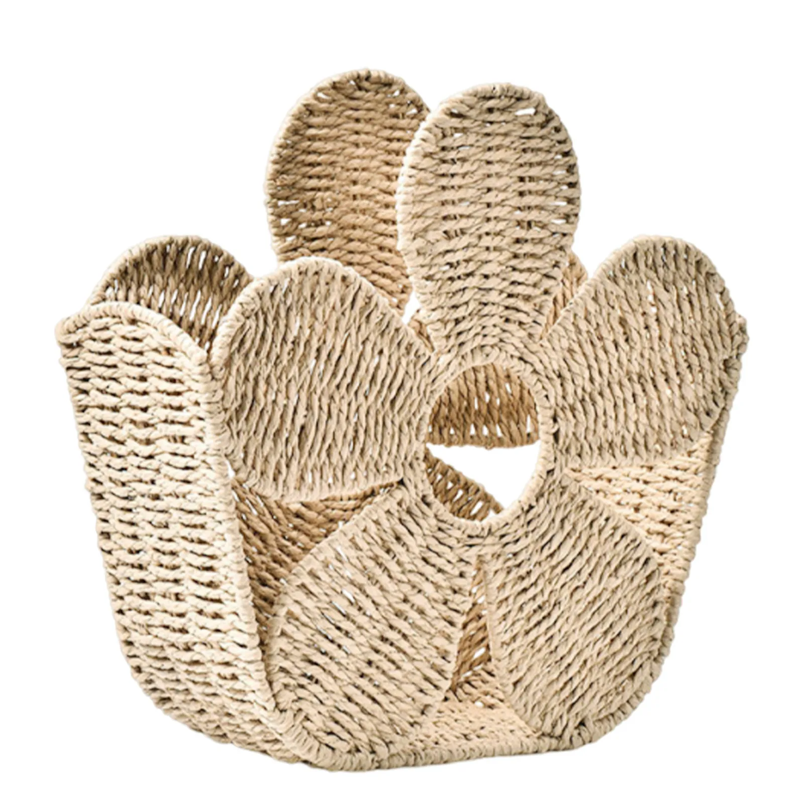 Woven Desktop Magazine Organizer Floral Storage Basket Decorative Desk Basket for Bedroom Office File Storage and Newspaper
Woven Desktop Magazine Organizer Floral Storage Basket Decorative Desk Basket for Bedroom Office File Storage and Newspaper