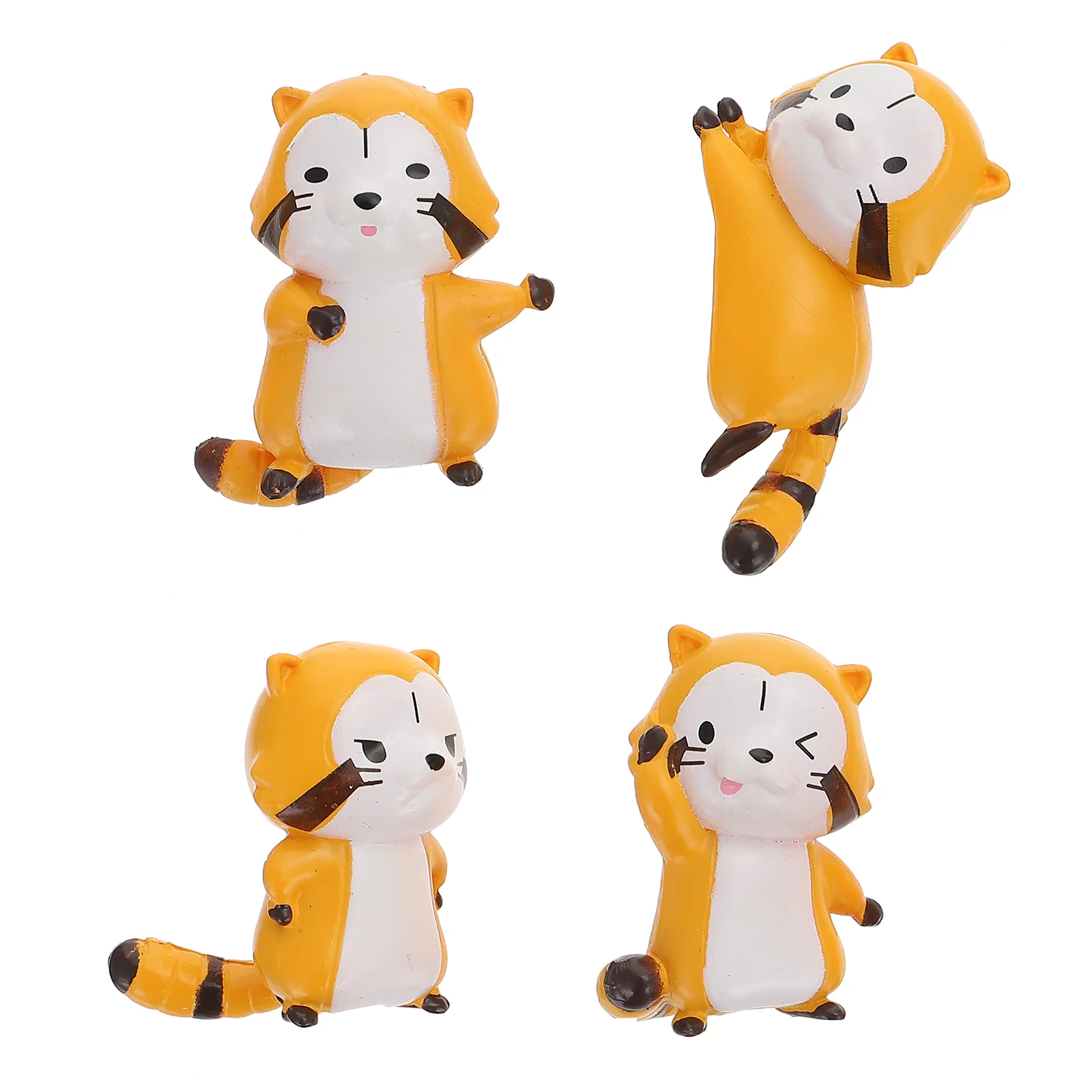 Mini Figurines Resin Craft Decoration Raccoon Statues Cake Flowerpot Adornment Non Fading Home Desk Car Gardening
Mini Figurines Resin Craft Decoration Raccoon Statues Cake Flowerpot Adornment Non Fading Home Desk Car Gardening