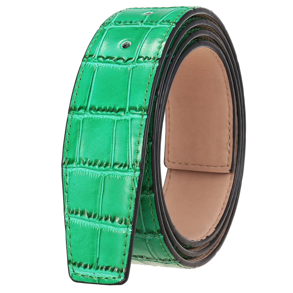 35mm Men's Belt without Buckle High Quality Cowskin Genuine Leather Belt no Buckle Automatic Leather Replacement Belt for Mens
35mm Men's Belt without Buckle High Quality Cowskin Genuine Leather Belt no Buckle Automatic Leather Replacement Belt for Mens