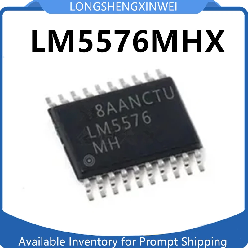 Оригинальный регулятор напряжения LM5576MHX LM5576MH LM5576 HTSSOP-20 IC Chip, 1 шт.
Оригинальный регулятор напряжения LM5576MHX LM5576MH LM5576 HTSSOP-20 IC Chip, 1 шт.